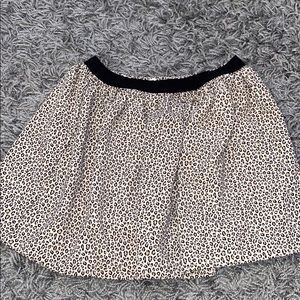 Cheetah Print Skirt